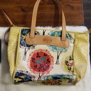 Large Fossil Shoulder Bag